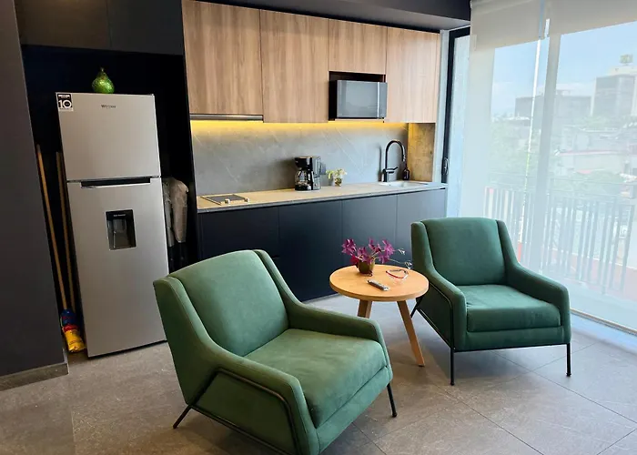 Apartamento Sennse Tabacalera Cidade do México